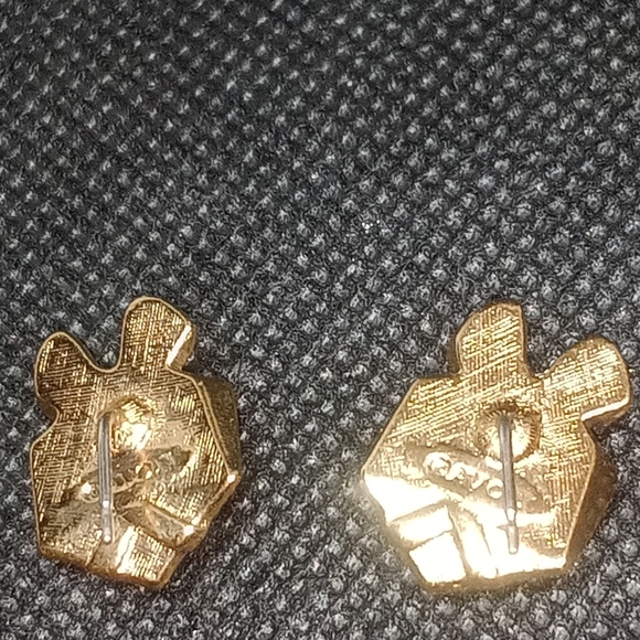 Golden Present Pierce Earrings - Picture 2 of 2